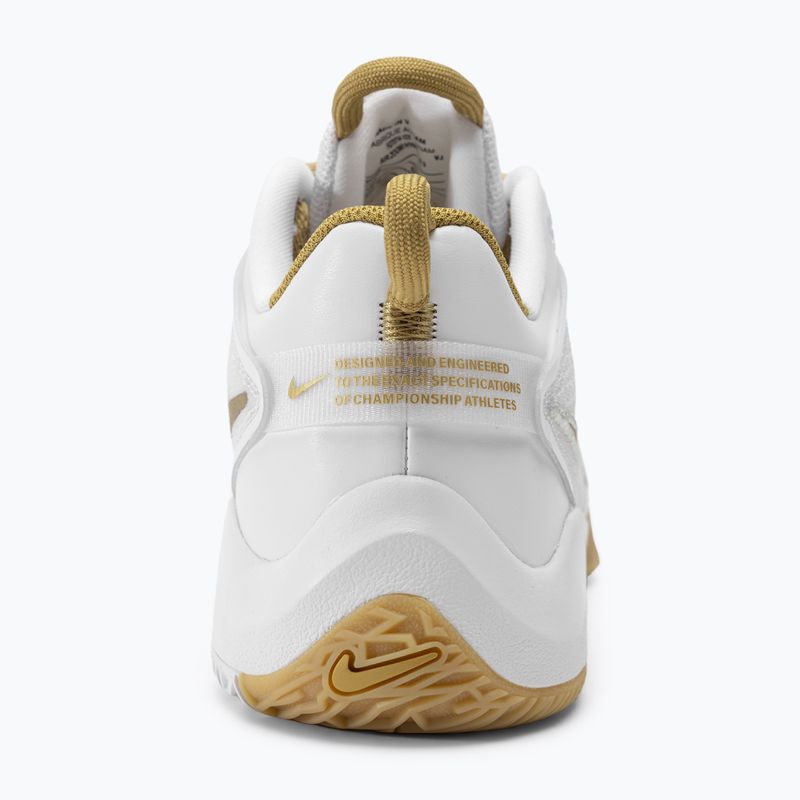 Röplabda cipő Nike Zoom Hyperace 3 white/mtlc gold-photon dust 6