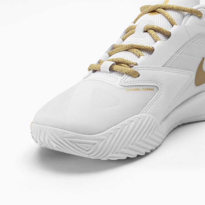 Röplabda cipő Nike Zoom Hyperace 3 white/mtlc gold-photon dust 7