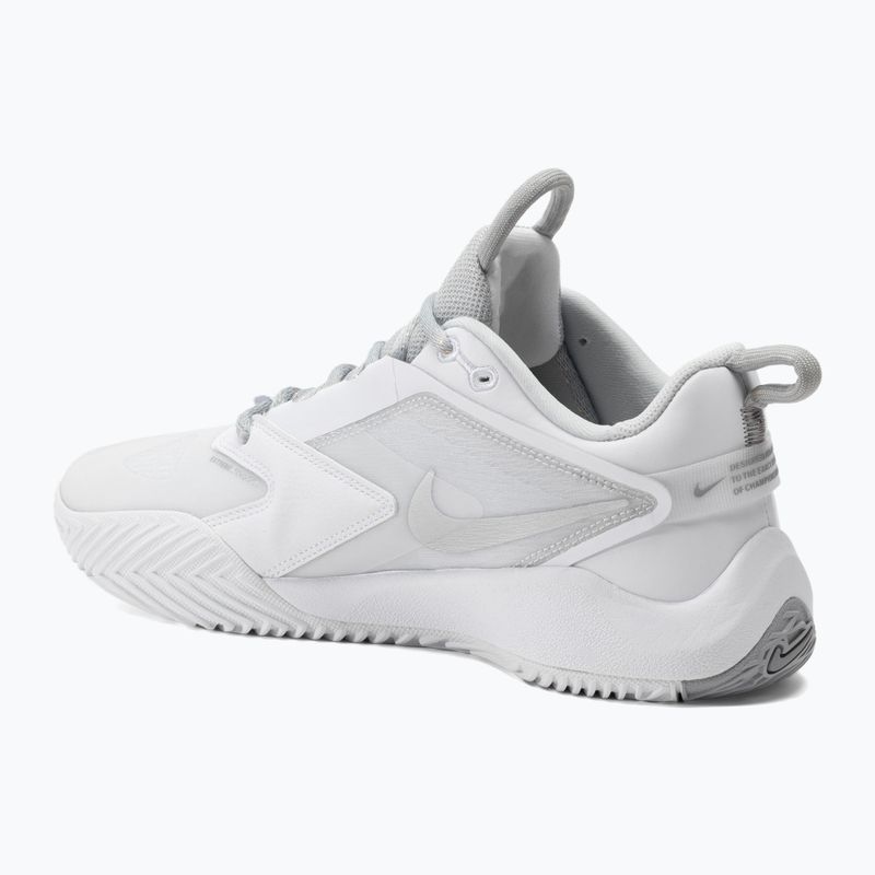 Röplabda cipő Nike Zoom Hyperace 3 photon dust/mtlc silver-white 3