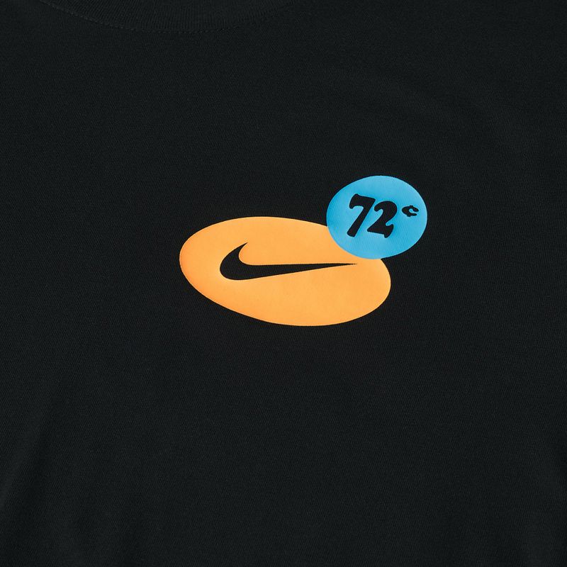 Férfi Nike Dri-Fit Fitness edzőpóló fekete 3