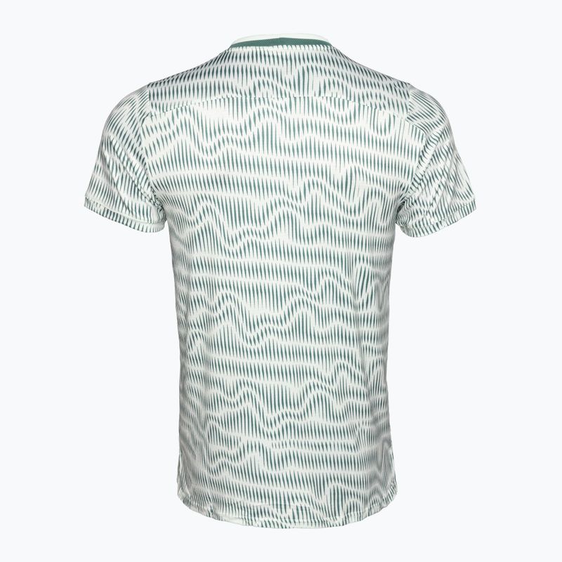 Nike Court Dri-Fit Advantage 2 férfi teniszpóló alig zöld/bicoastal/fekete 2
