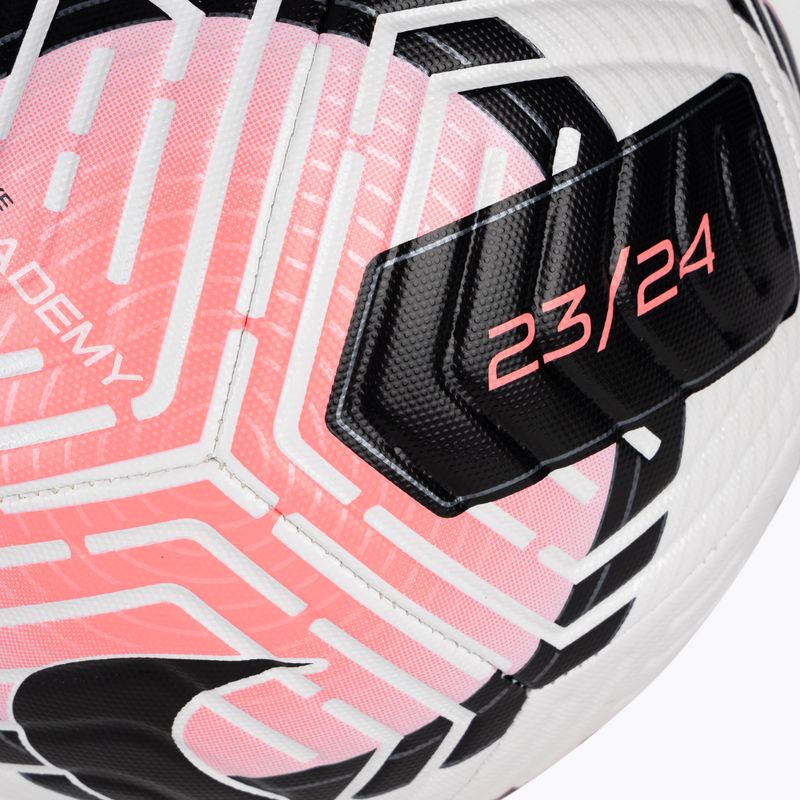 Nike Academy labdarúgó fehér/napsütéses pulzus/fekete 4-es méret 3