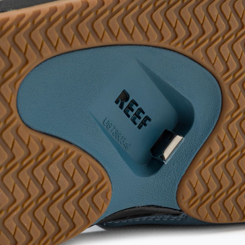 REEF Fanning Slide orion/fekete férfi flip-flopok 8
