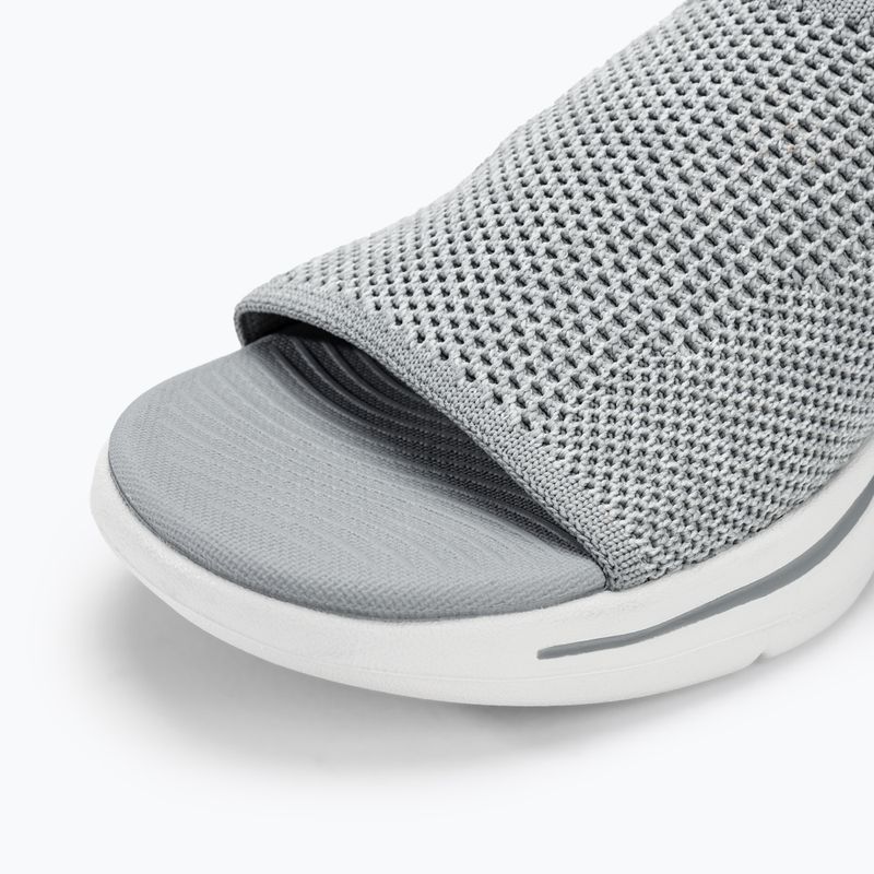 Női papucs SKECHERS Go Walk Arch Fit Sandal Joyful gray 7