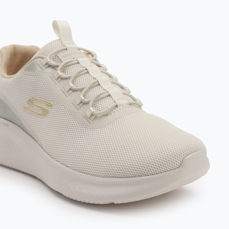 SKECHERS női Skech-Lite Pro Glimmer Me törtfehér cipő 7