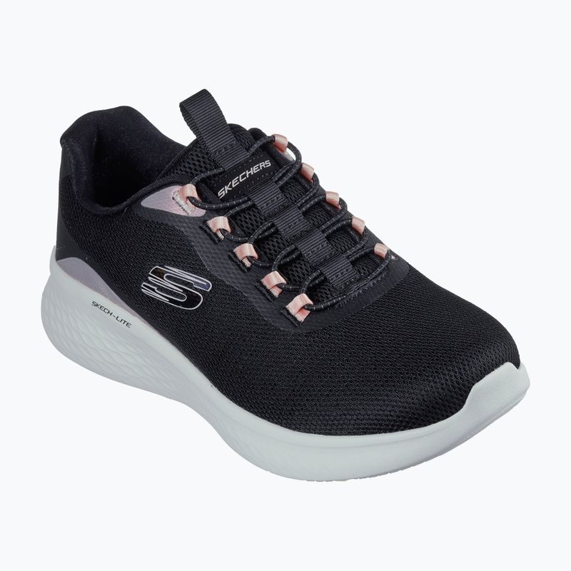 Női SKECHERS Skech-Lite Pro Glimmer Me fekete/rózsaszín cipő