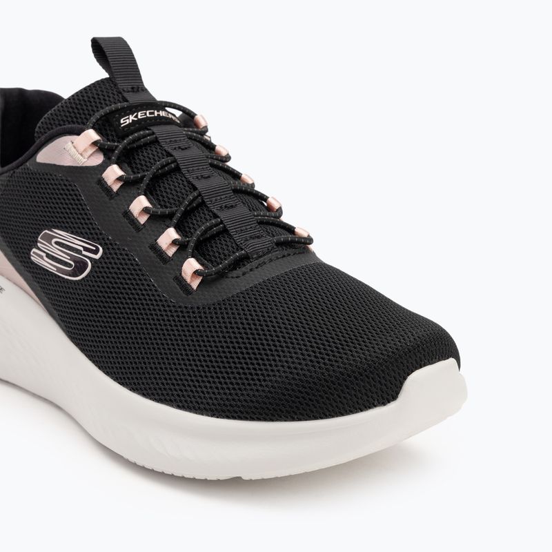 Női SKECHERS Skech-Lite Pro Glimmer Me fekete/rózsaszín cipő 7