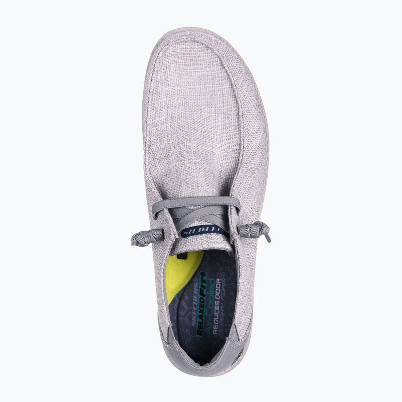 SKECHERS férfi cipő Melson Nela szürke 4