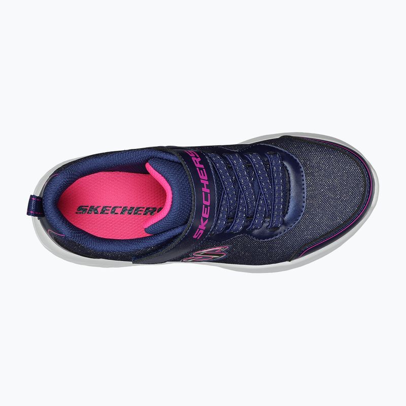 SKECHERS Bounder Girly Groove gyermek edzőcipő navy 15