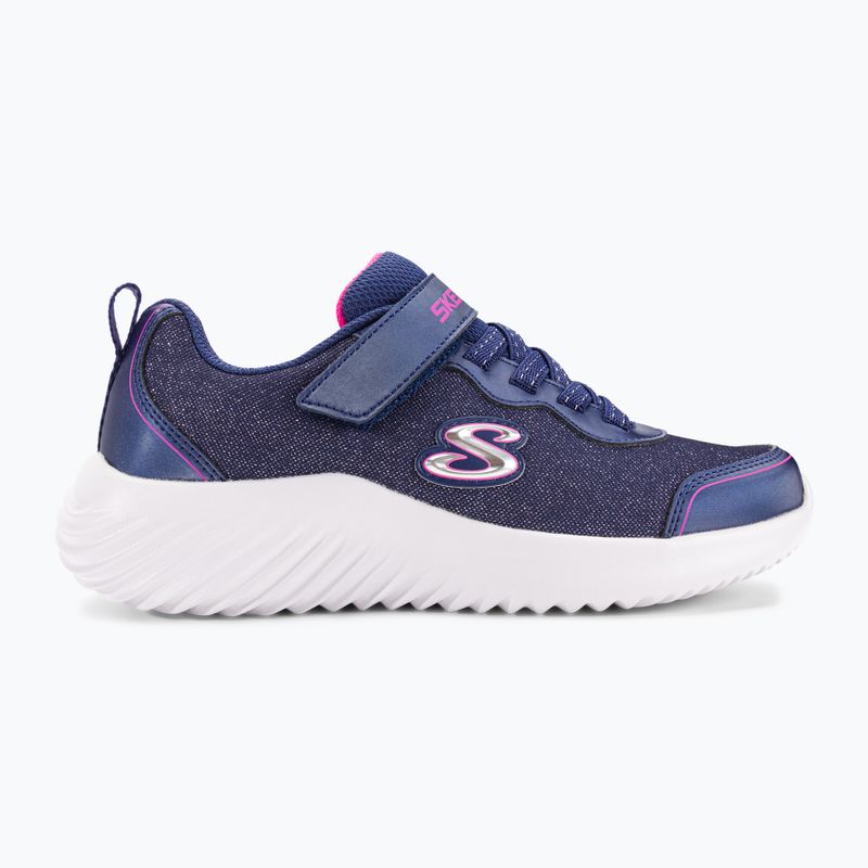 SKECHERS Bounder Girly Groove gyermek edzőcipő navy 2
