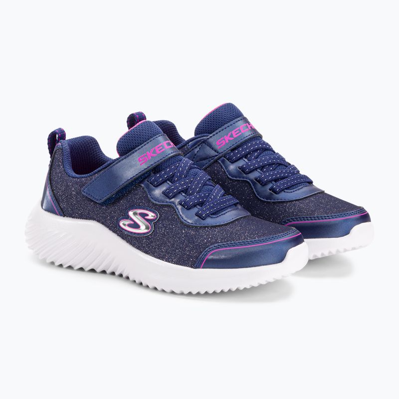 SKECHERS Bounder Girly Groove gyermek edzőcipő navy 4