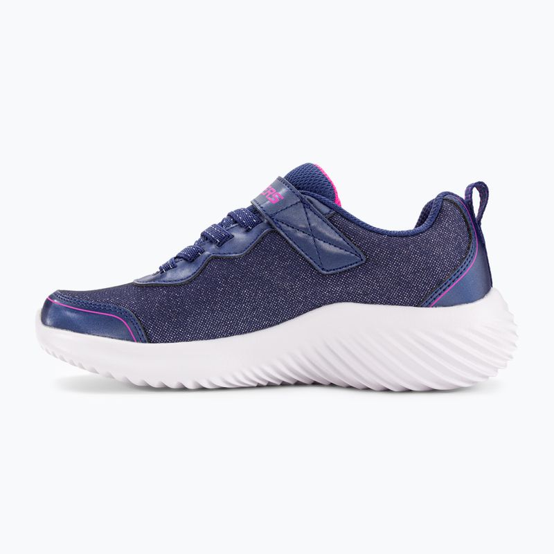 SKECHERS Bounder Girly Groove gyermek edzőcipő navy 10