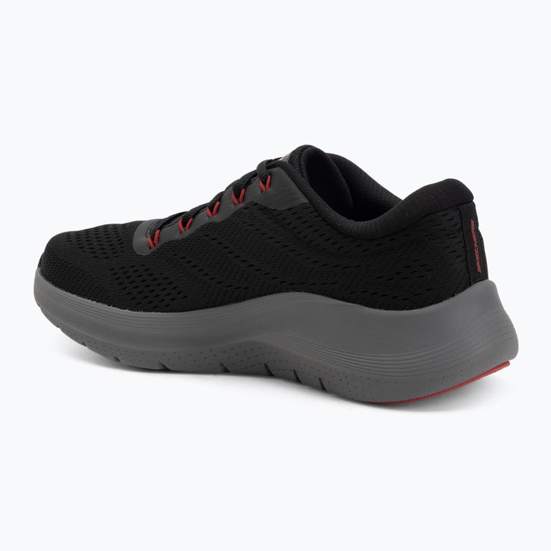 Férfi cipők SKECHERS Arch Fit 2.0 fekete/piros 3