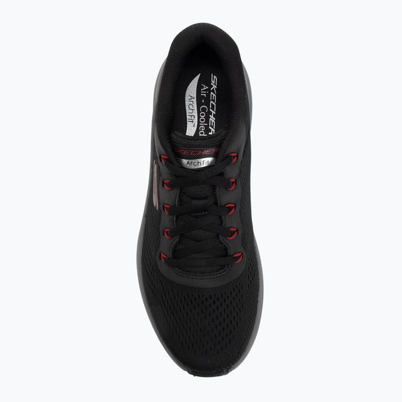Férfi cipők SKECHERS Arch Fit 2.0 fekete/piros 5