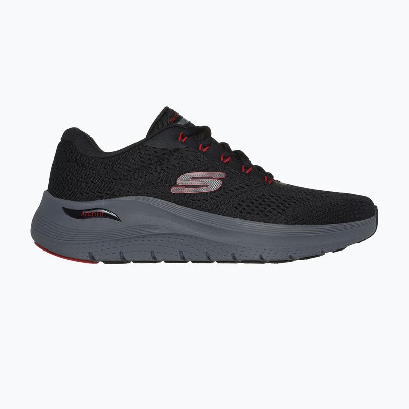 Férfi cipők SKECHERS Arch Fit 2.0 fekete/piros 9