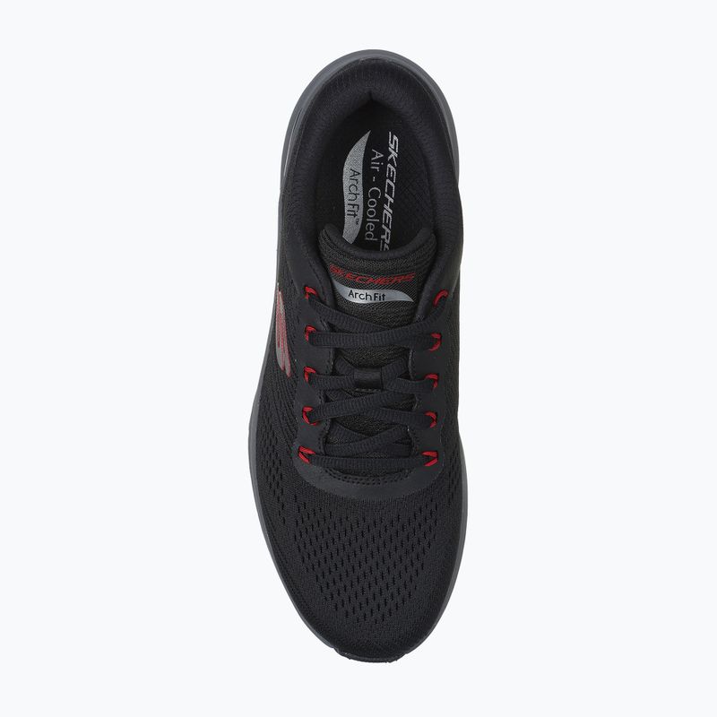 Férfi cipők SKECHERS Arch Fit 2.0 fekete/piros 11