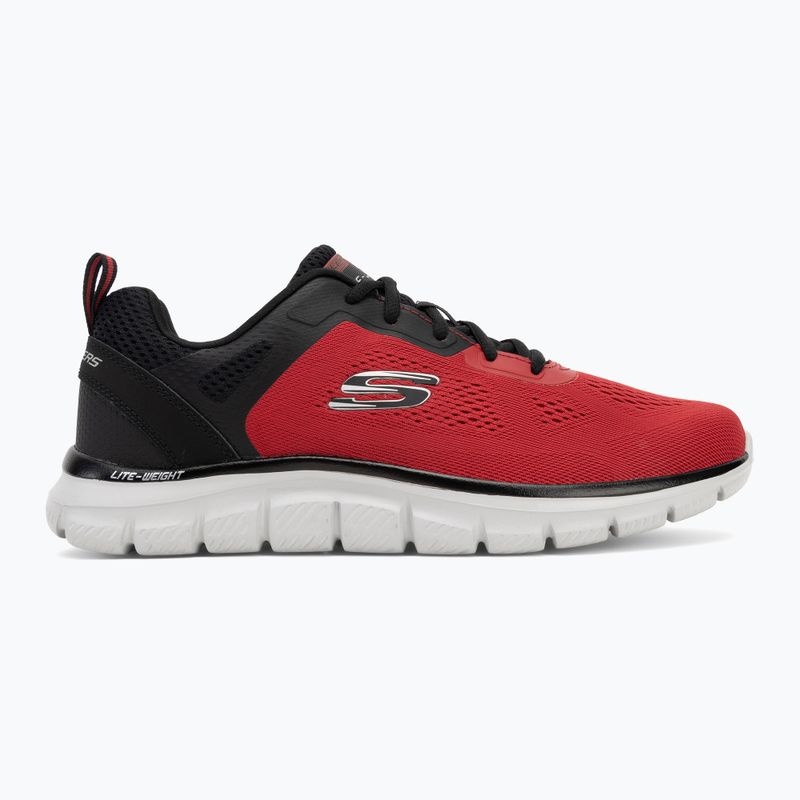 Férfi cipő SKECHERS Track Broader piros 2