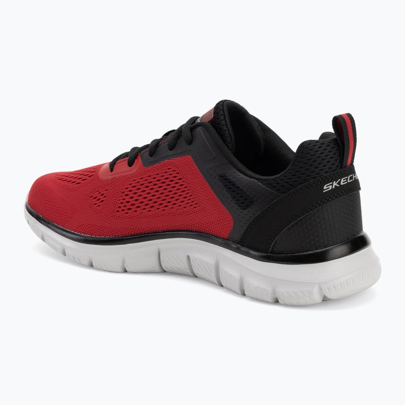 Férfi cipő SKECHERS Track Broader piros 3