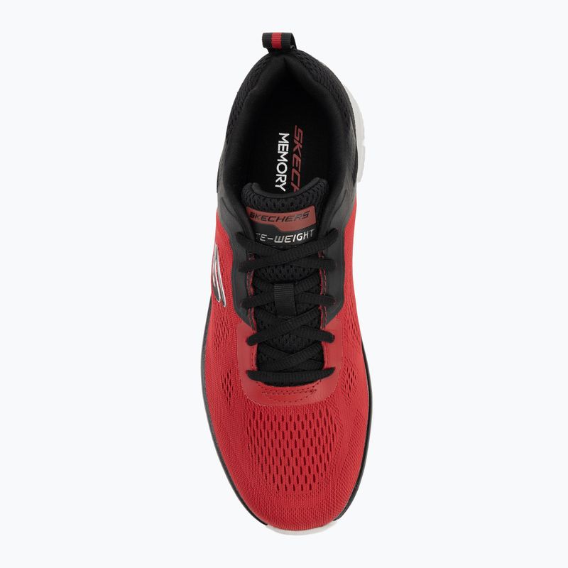 Férfi cipő SKECHERS Track Broader piros 5