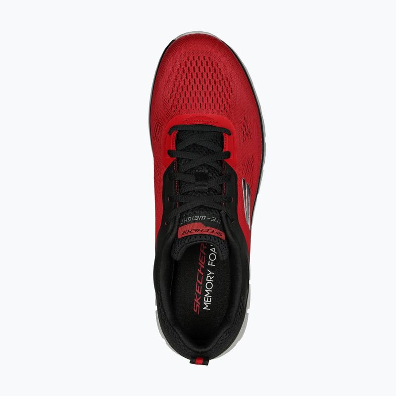 Férfi cipő SKECHERS Track Broader piros 5