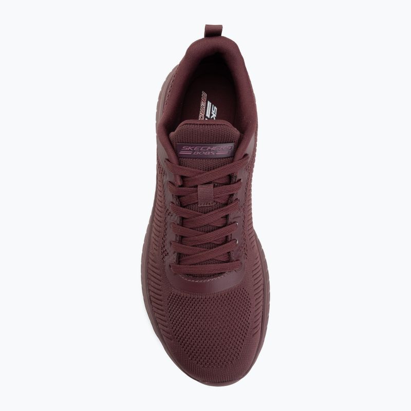 Női cipő SKECHERS Bobs Squad Chaos Face Off purple 5