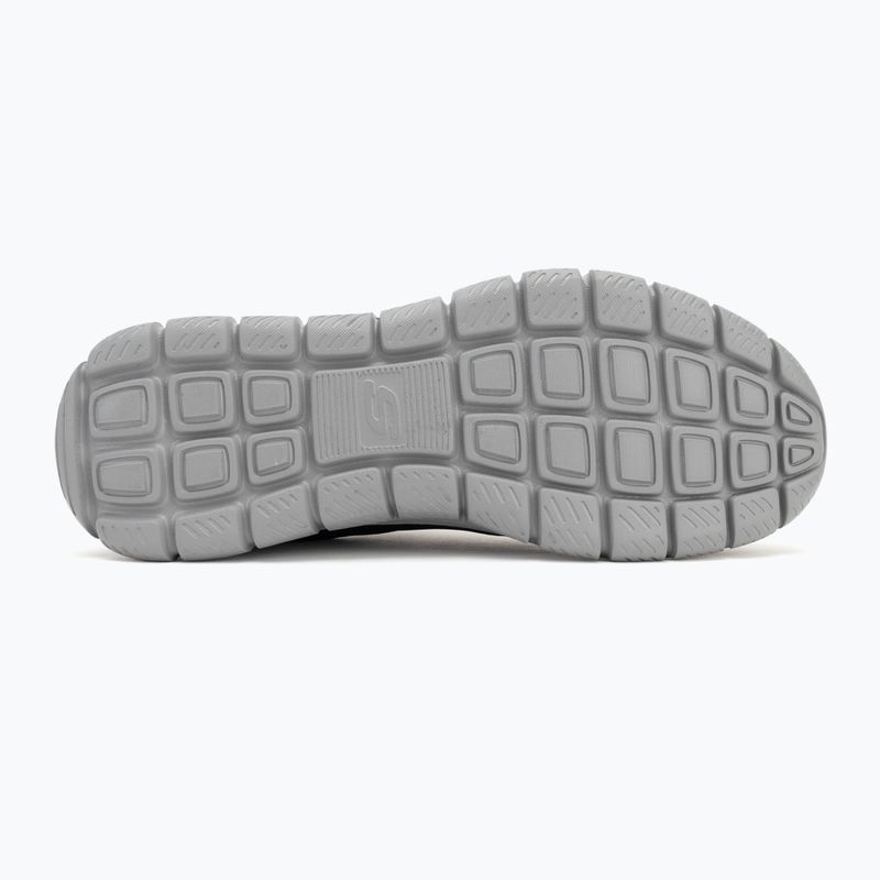 SKECHERS Track Broader férfi cipő fekete/szürke 4