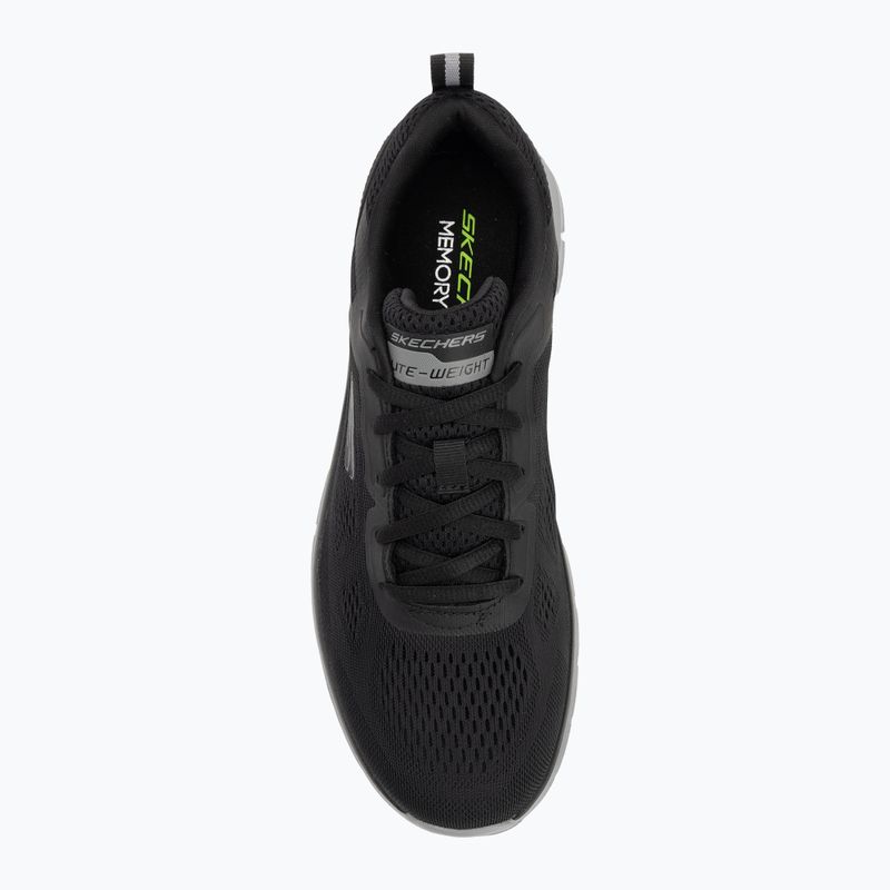 SKECHERS Track Broader férfi cipő fekete/szürke 5