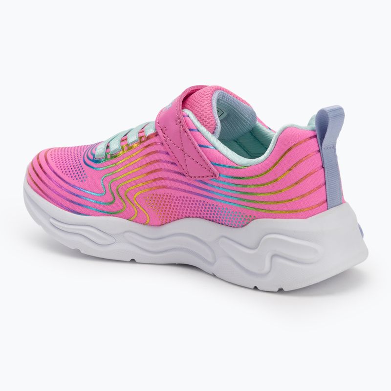 SKECHERS gyermek cipő S-Lights Wavy Beams rózsaszín/multi 2