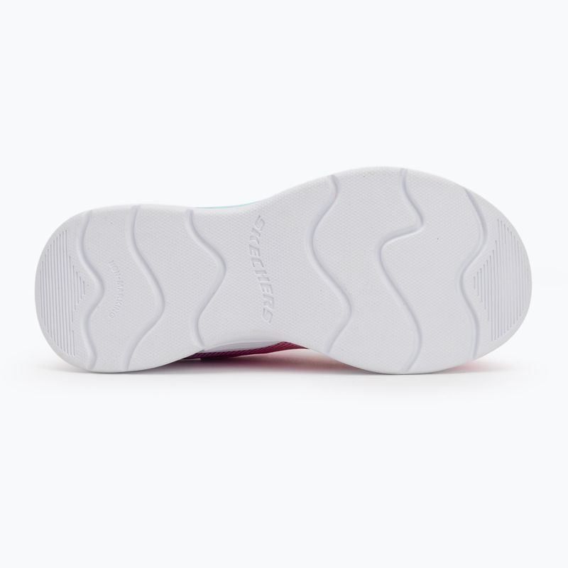 SKECHERS gyermek cipő S-Lights Wavy Beams rózsaszín/multi 4