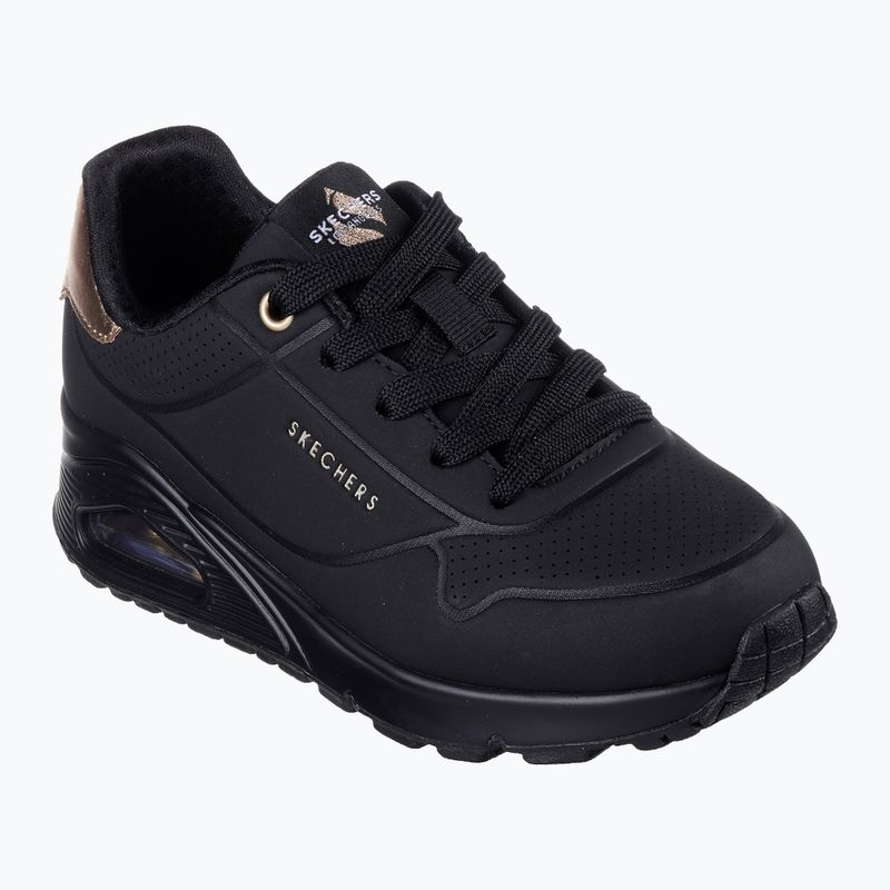 Gyerekcipő SKECHERS Uno Gen1 Shimmer Away black 8