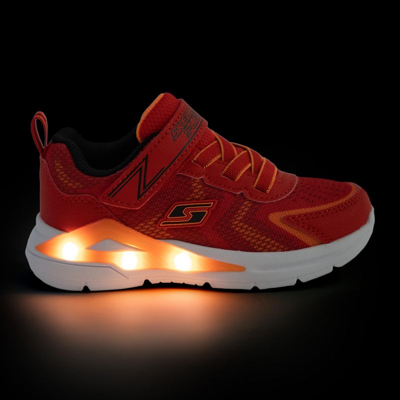 SKECHERS S-Lights gyermekcipő Tri-Namics piros/narancs 8