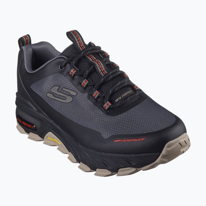 Skechers Max Protect Fast Track fekete/multi férfi cipő 11