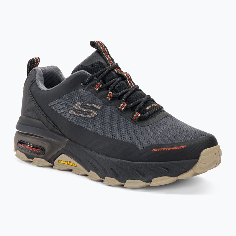 Skechers Max Protect Fast Track fekete/multi férfi cipő