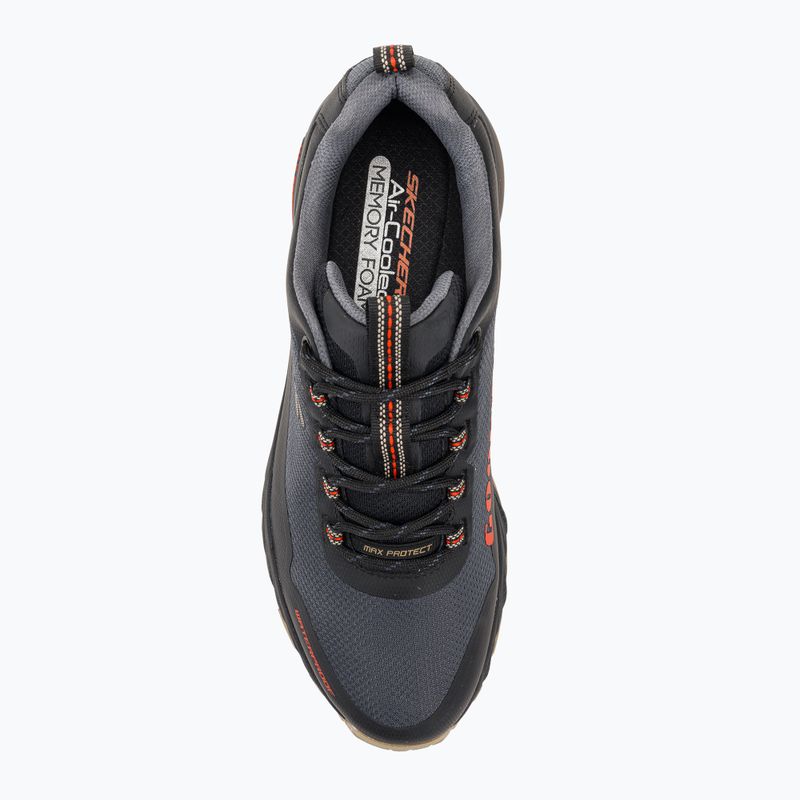 Skechers Max Protect Fast Track fekete/multi férfi cipő 6
