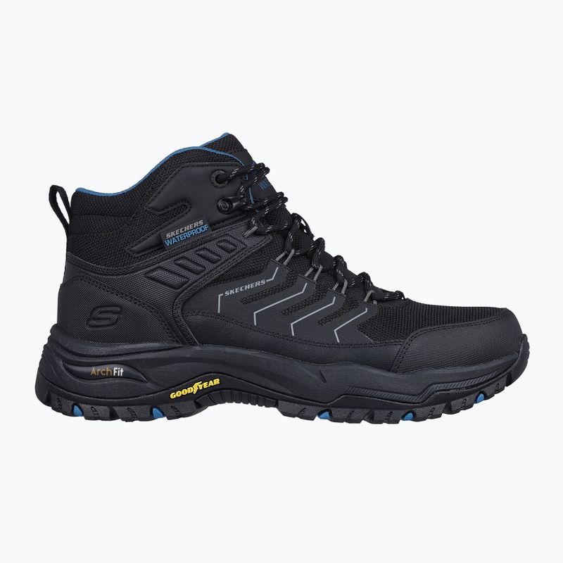 SKECHERS Arch Fit Dawson Raveno fekete férfi trekking cipő 8