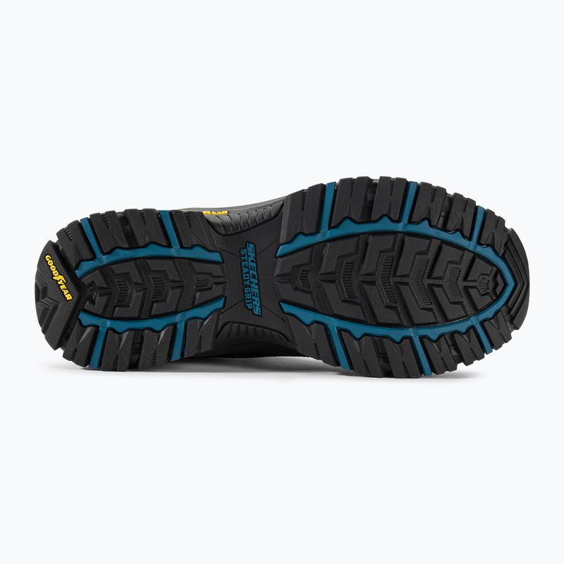 SKECHERS Arch Fit Dawson Raveno fekete férfi trekking cipő 5