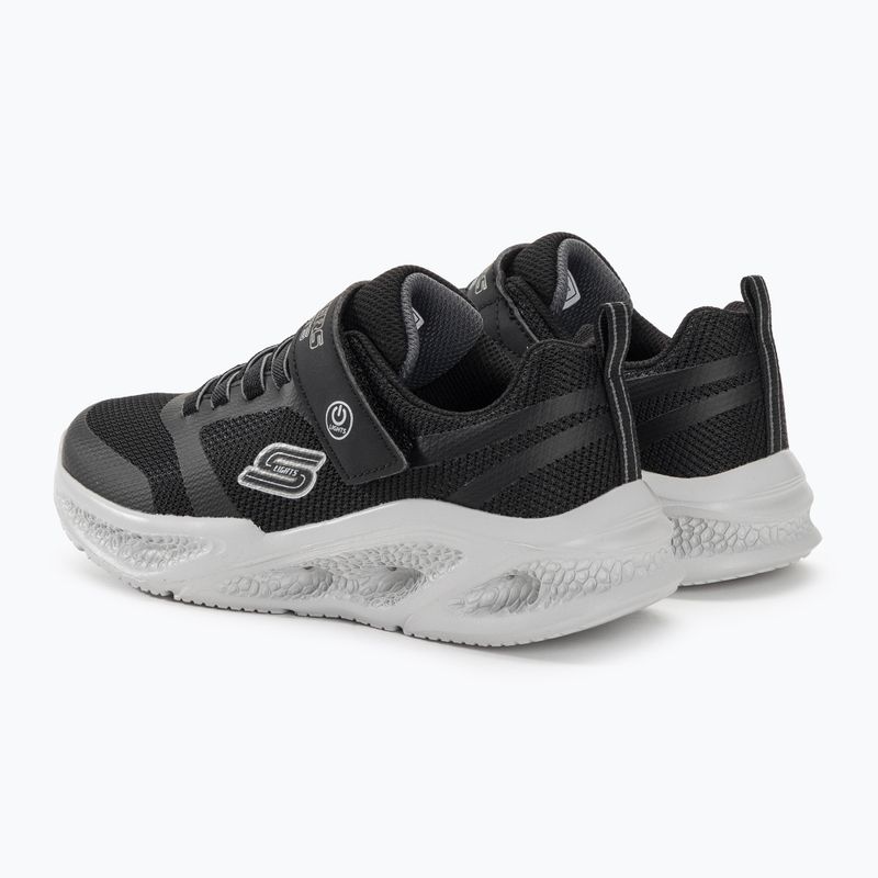 SKECHERS gyermek edzőcipő Skechers Meteor-Lights fekete/szürke 3