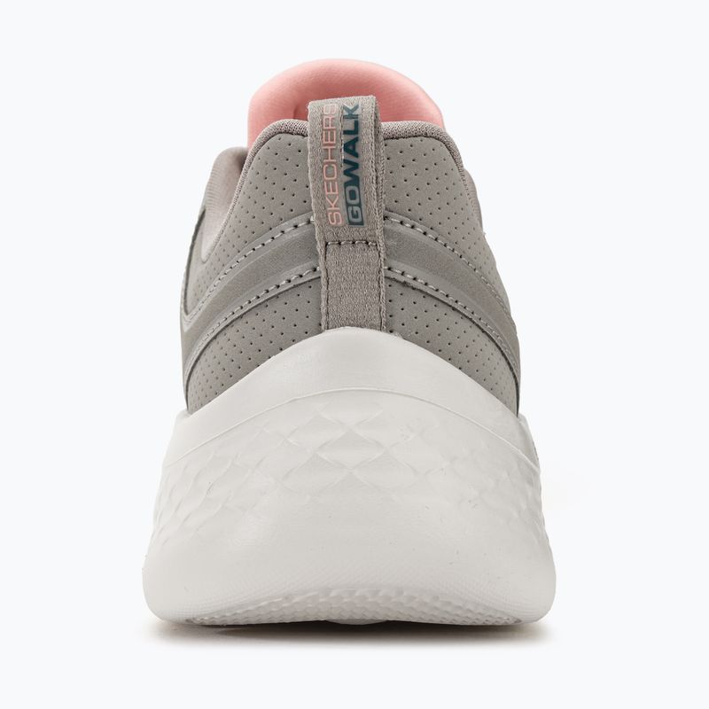 Női SKECHERS Go Walk Flex Caley taupe/rózsaszín cipő 6