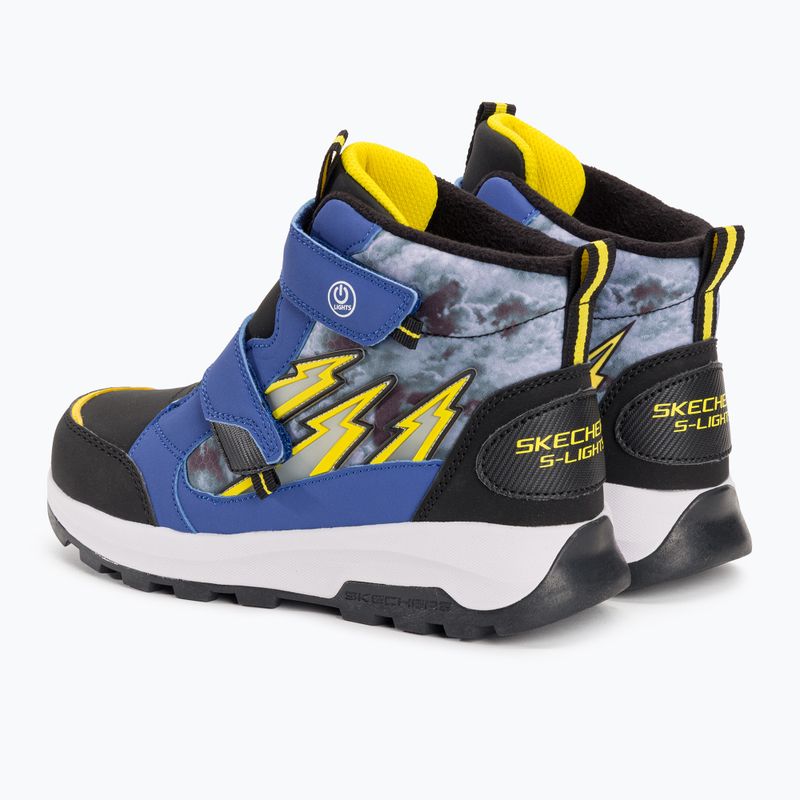 SKECHERS Storm Blazer Hydro Flash kék/fekete gyermek edzőcipő 3