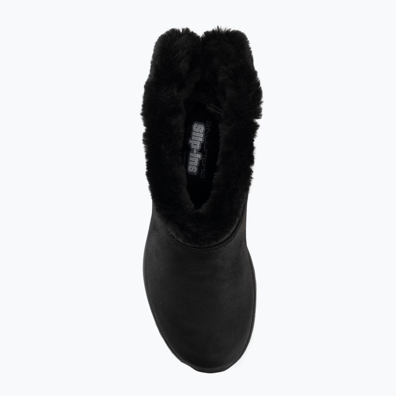 Női hótaposó SKECHERS On-The-Go Joy Cozy Dream black 5