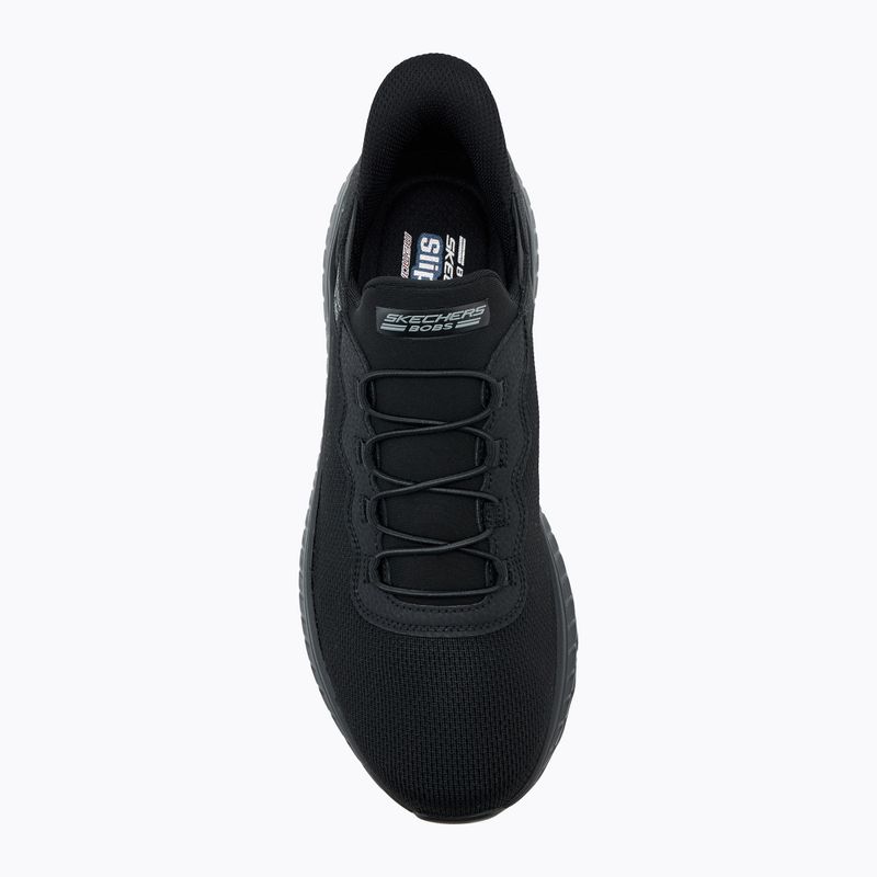 Férfi cipő SKECHERS Slip-ins Bobs Squad Chaos Daily Hype fekete 5