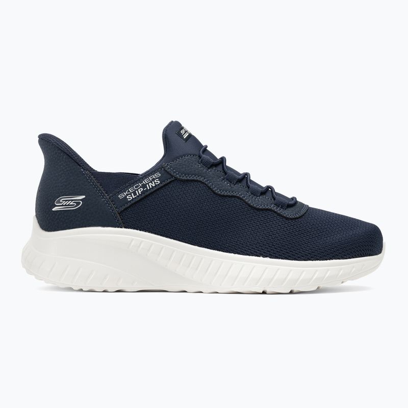 Férfi SKECHERS Slip-ins Bobs Squad Chaos Daily Hype navy cipő 2