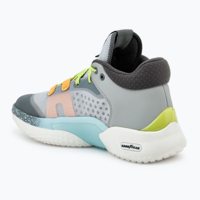 Férfi kosárlabda cipő SKECHERS SKX Resagrip gray/yellow 3