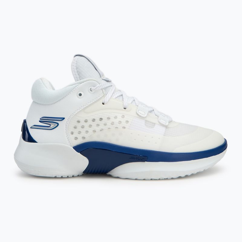 Férfi kosárlabda cipő SKECHERS SKX Resagrip white/blue 2