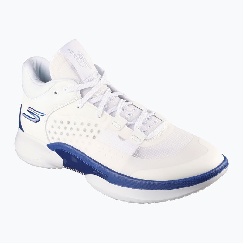 Férfi kosárlabda cipő SKECHERS SKX Resagrip white/blue 8