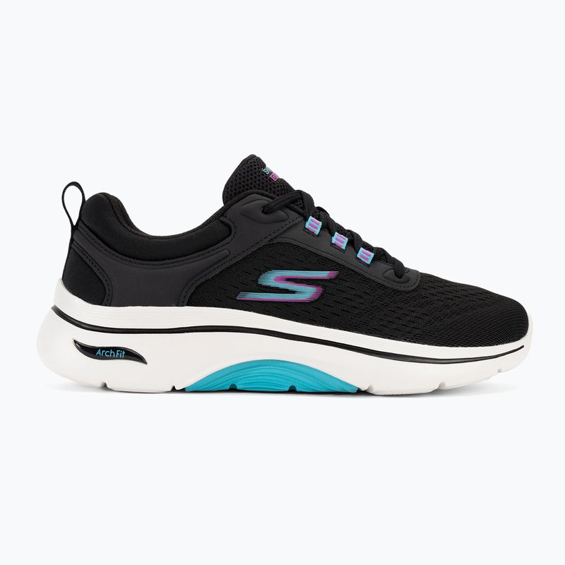 SKECHERS női cipő Go Walk Arch Fit 2.0 Balin fekete/multi 2