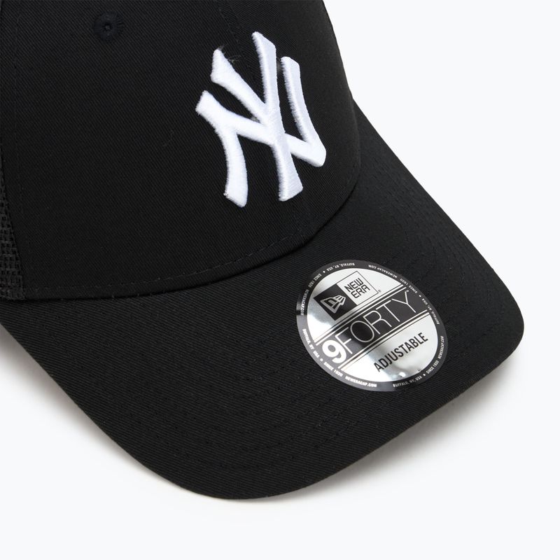 New Era Home Field 9Forty Trucker New York Yankees baseball sapka fekete 3