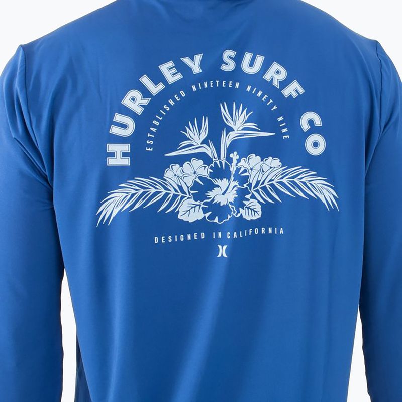 Férfi Hurley Everyday Hybrid Upf abyssal Longsleeve 6