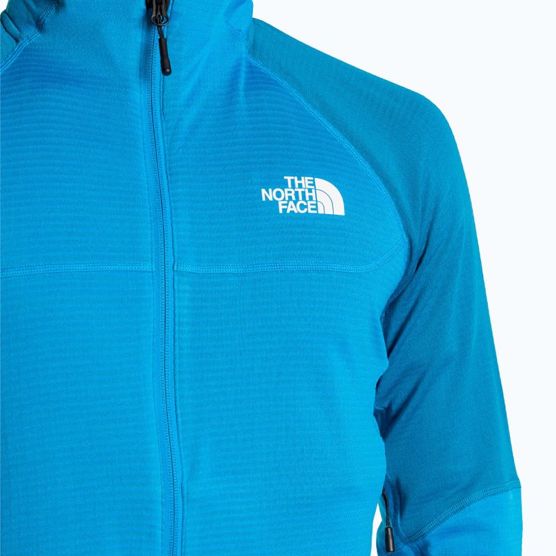 Férfi trekking pulóver The North Face Bolt Polartec skyline blue/adriatic b 3