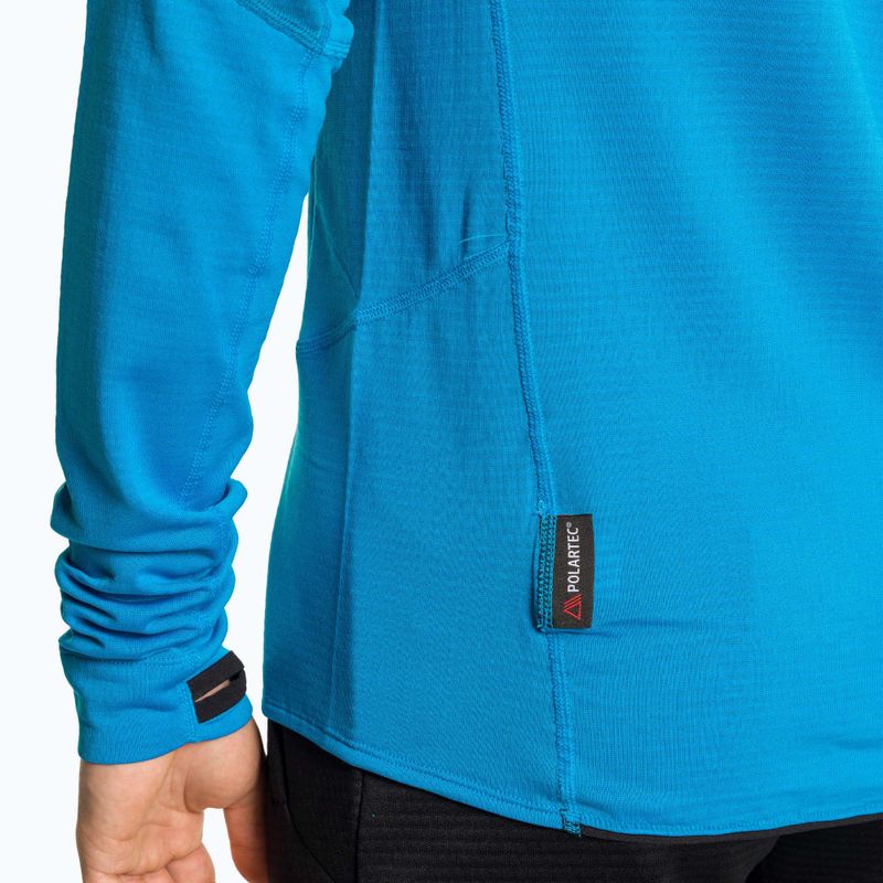 Férfi trekking pulóver The North Face Bolt Polartec skyline blue/adriatic b 6